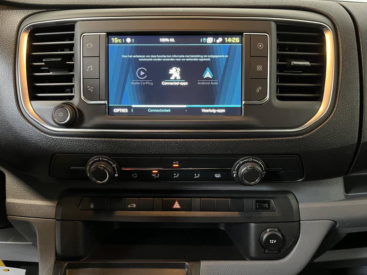 Peugeot e-Expert Peugeot e-Expert Long Premium 75 kWh 3-zits Automaat Airco Navigatie