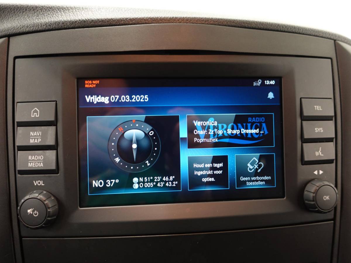 Mercedes-Benz Vito Mercedes-Benz Vito 114 CDI Lang Automaat Airco Bluetooth Camera Trekhaak Navigatie Cruise Control Carplay