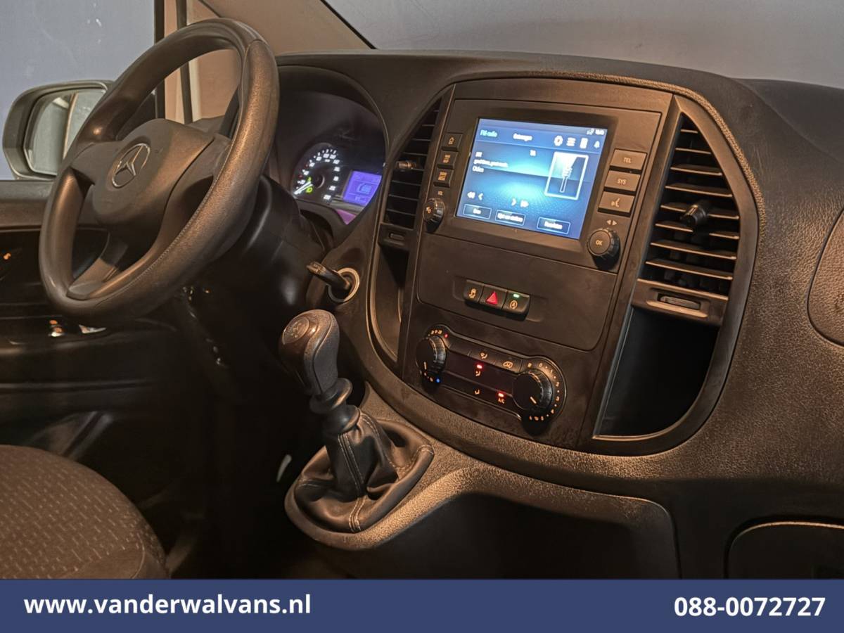 Mercedes-Benz Vito Mercedes-Benz Vito 110 CDI L2H1 Euro6 Airco | Camera | Navigatie | Apple Carplay | Cruisecontrol Andoid Auto, Achterklep
