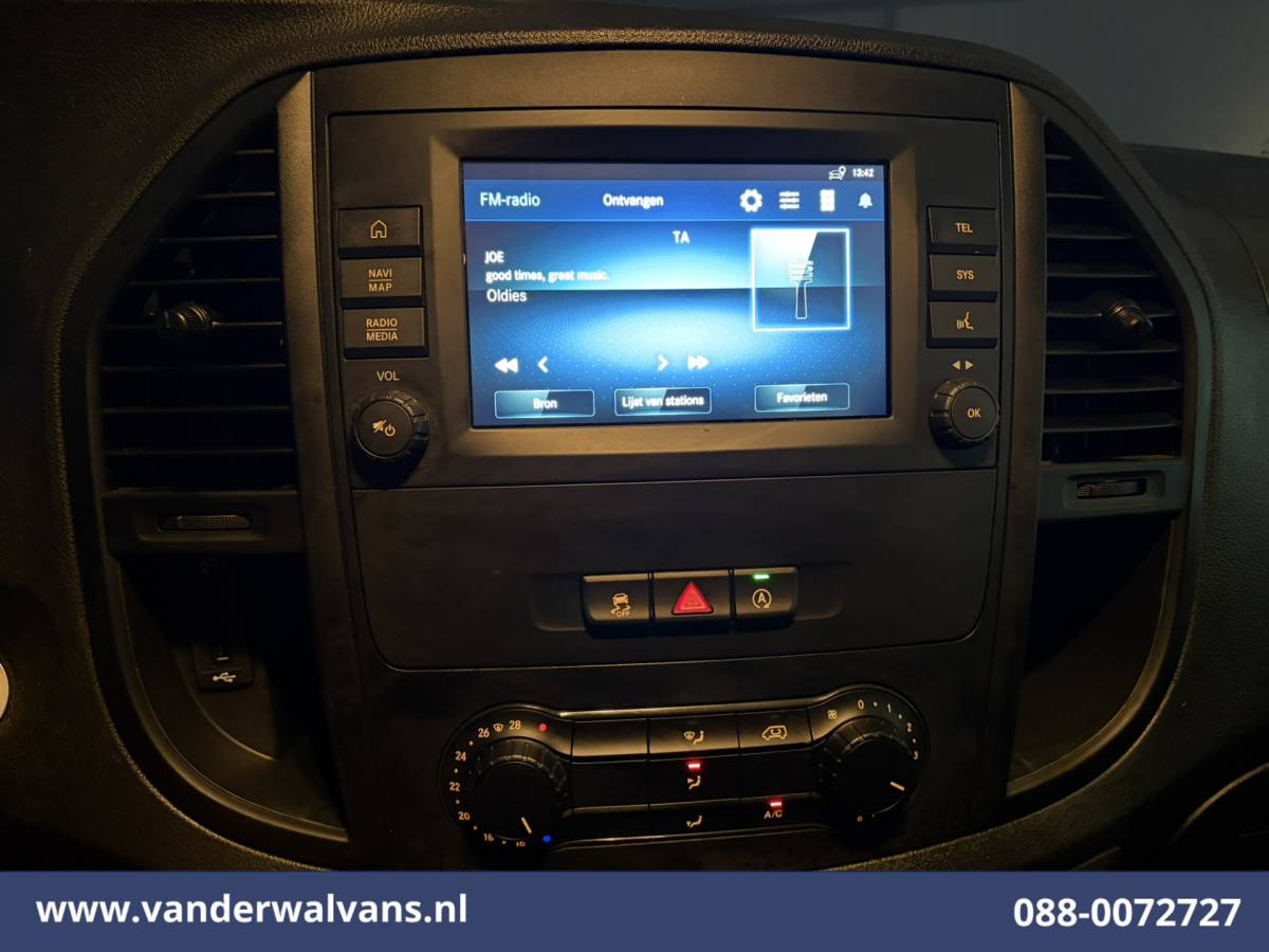 Mercedes-Benz Vito Mercedes-Benz Vito 110 CDI L2H1 Euro6 Airco | Camera | Navigatie | Apple Carplay | Cruisecontrol Andoid Auto, Achterklep