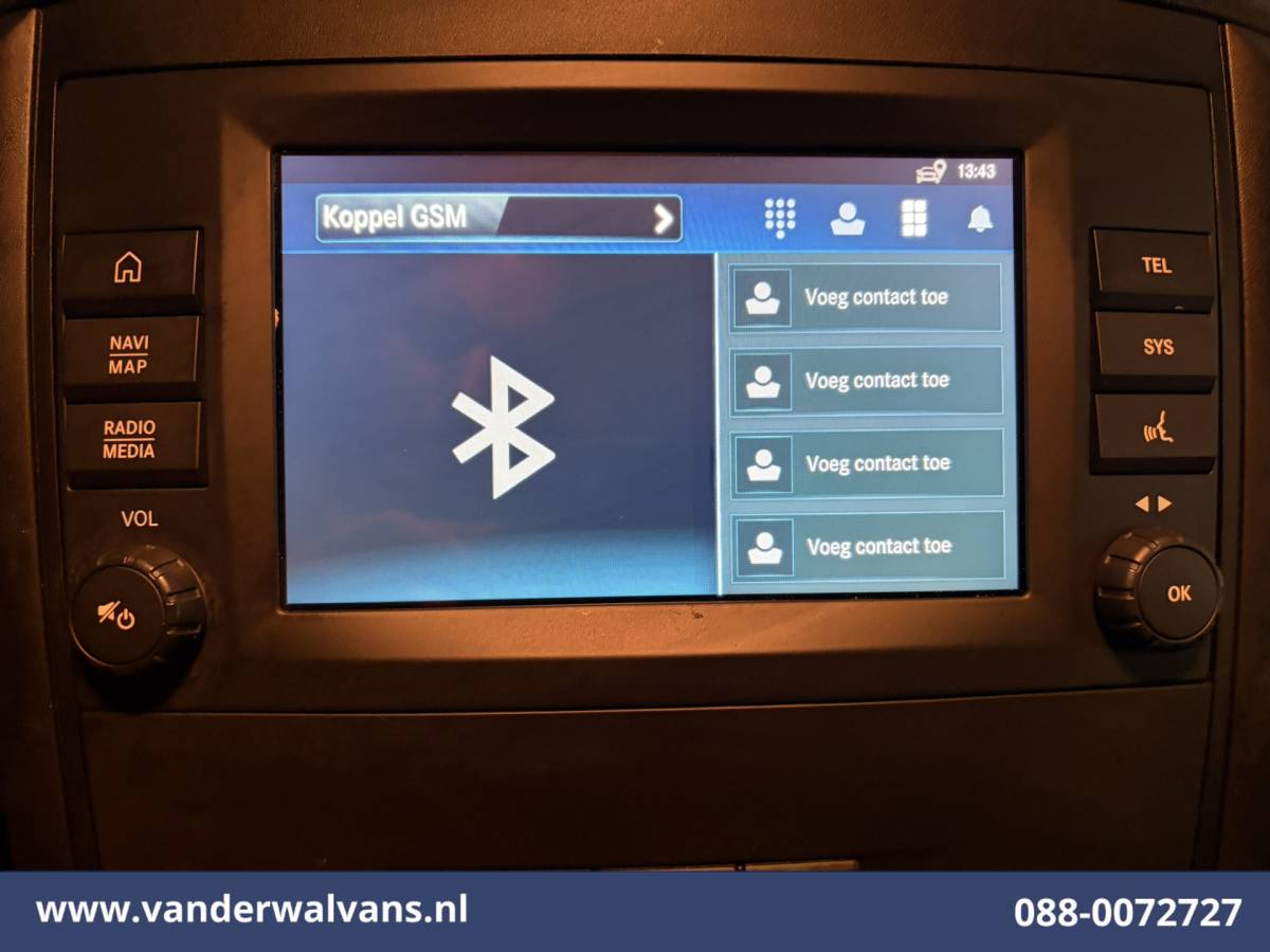 Mercedes-Benz Vito Mercedes-Benz Vito 110 CDI L2H1 Euro6 Airco | Camera | Navigatie | Apple Carplay | Cruisecontrol Andoid Auto, Achterklep