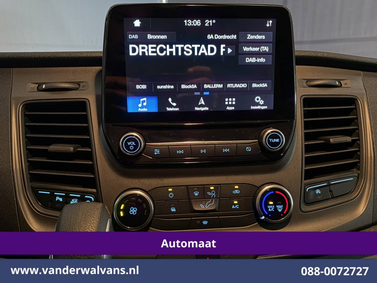 Ford Transit Ford Transit 2.0 TDCI 131pk Automaat L2H2 Euro6 Airco | Camera | Navigatie | Android Auto | LED | Cruisecontrol Verwarmde voorruit, Parkeersensoren, Bijrijdersbank