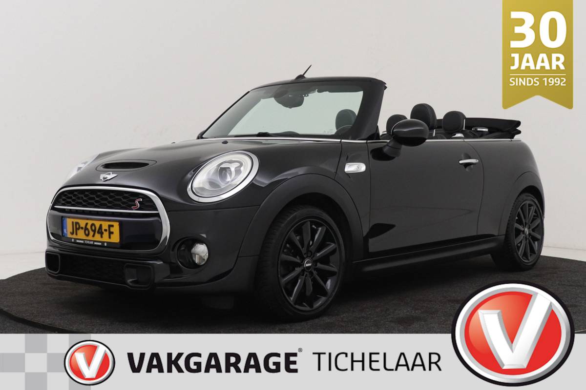 MINI Cooper S Cabrio Mini Cabrio 2.0 Cooper S Serious Business | Keyless Entry/Start | Leer | Sportstoelen | Org NL | Breed Navi |