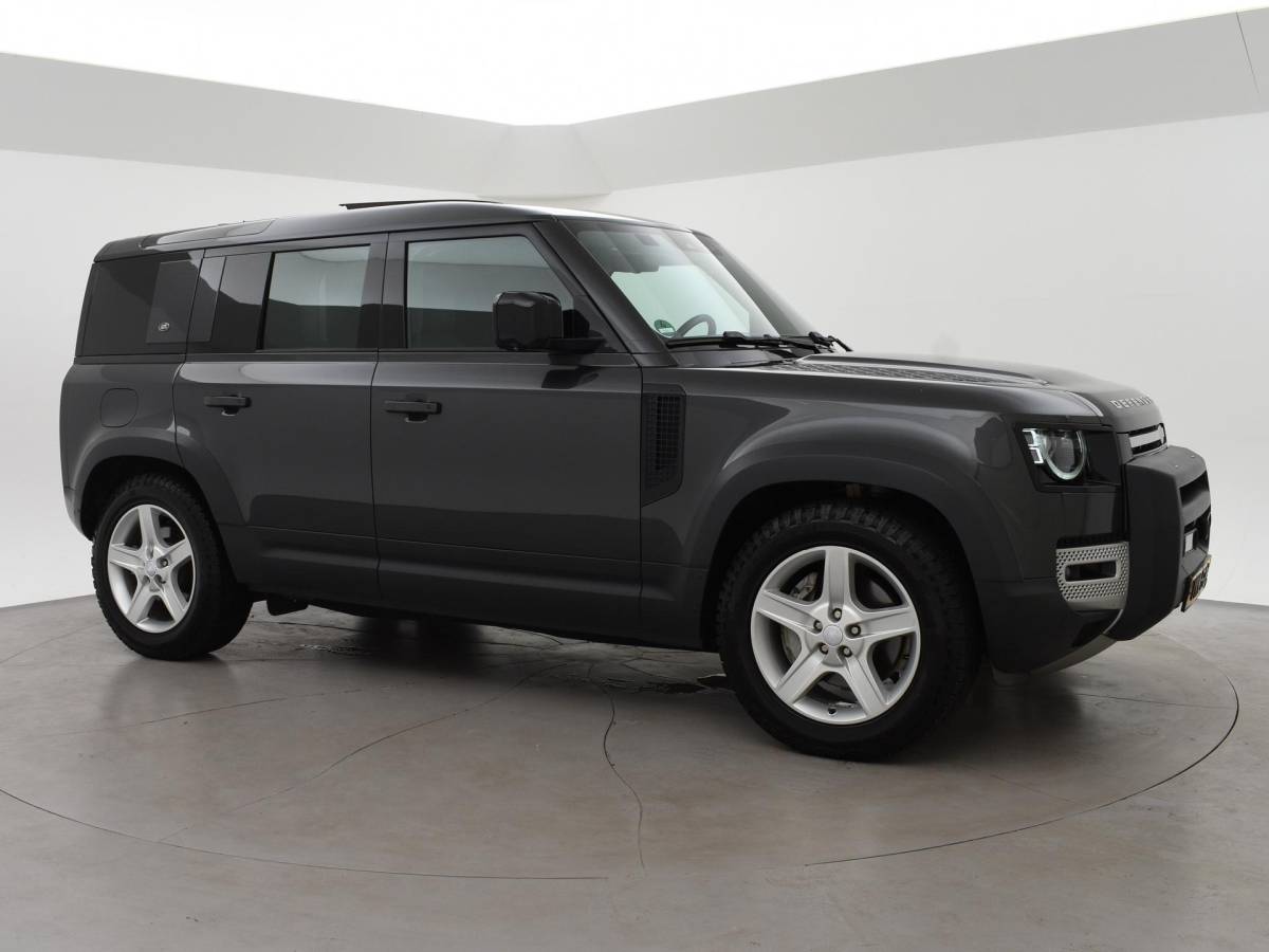 Land Rover Defender Land Rover Defender 3.0 P400 6-CILINDER BENZINE GRIJS KENTEKEN HSE + PANORAMA | HEAD-UP | TREKHAAK | 360 CAMERA