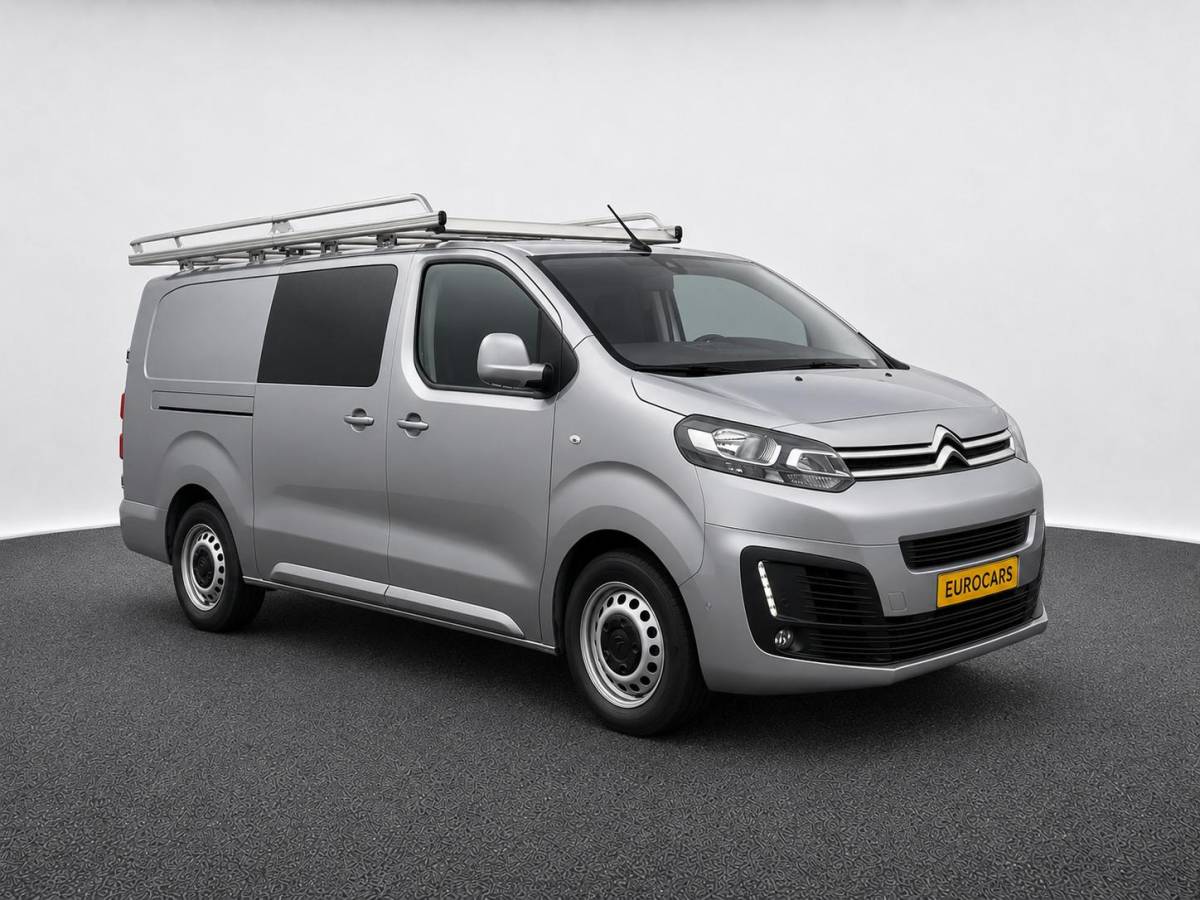 Citroën Jumpy Citroen Jumpy 2.0 BlueHDI 120 XL Driver DC Imperiaal Trekhaak Navigatie Apple CarPlay Android Auto Camera Parkeerhulp Cruise Control Verwarmbare bestuurdersstoel Climate Control