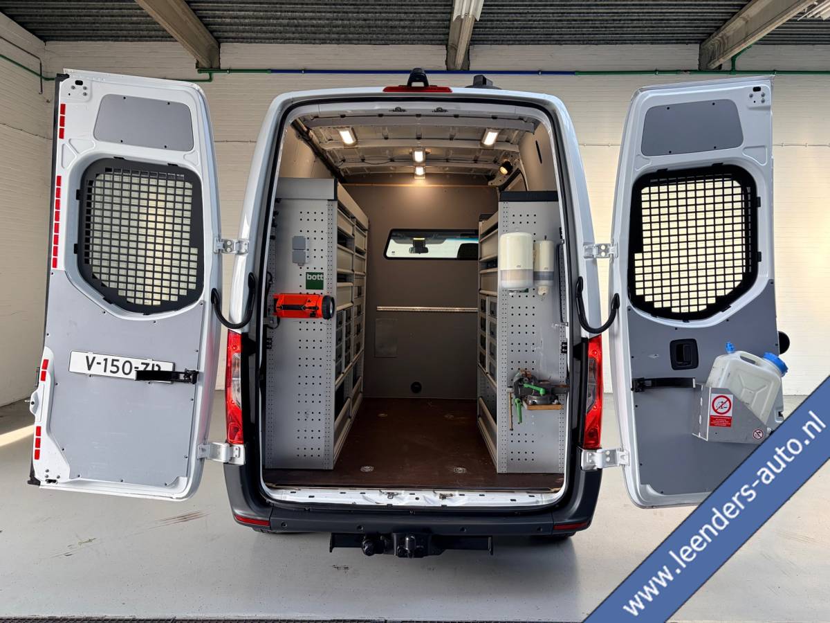 Mercedes-Benz Sprinter Mercedes-Benz Sprinter Automaat Servicewagen 314 2.2 CDI 140PK L1H2 euro6 BOTT, Victron V230, Standkachel Trekhaak RIJKLAARPRIJS