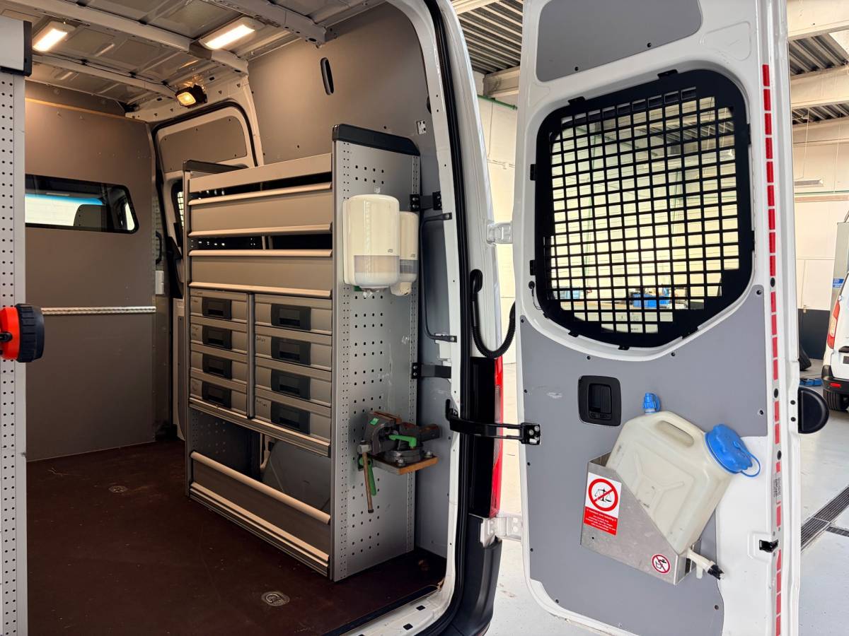 Mercedes-Benz Sprinter Mercedes-Benz Sprinter Automaat Servicewagen 314 2.2 CDI 140PK L1H2 euro6 BOTT, Victron V230, Standkachel Trekhaak RIJKLAARPRIJS