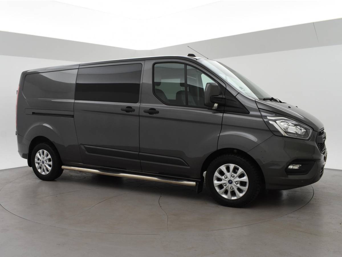 Ford Transit Custom Ford Transit Custom 340 2.0 TDCI L2H1 170 PK DUBBEL CAB AUT. + CARPLAY | TREKHAAK | CAMERA | STOELVERW.