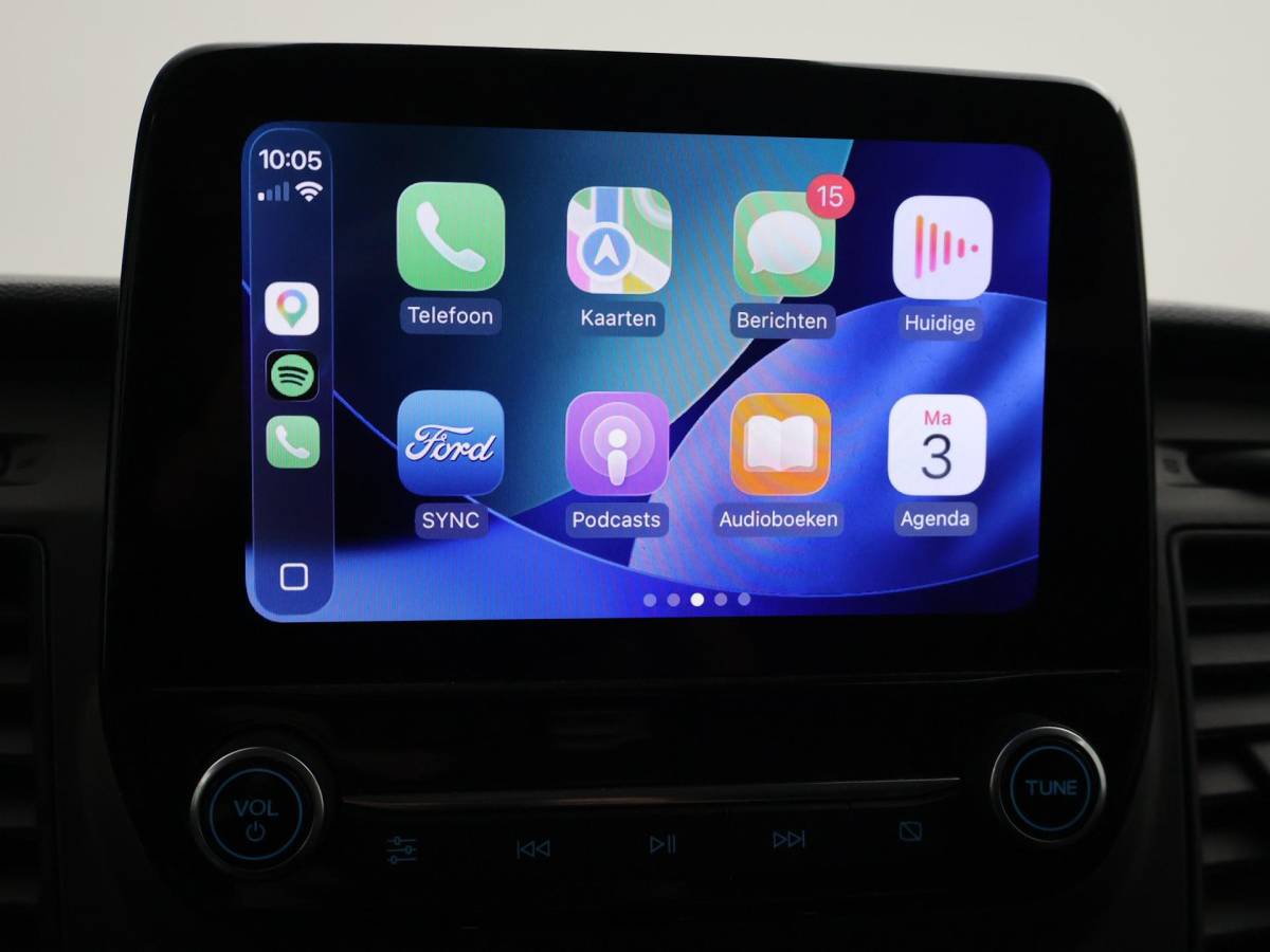 Ford Transit Custom Ford Transit Custom 340 2.0 TDCI L2H1 170 PK DUBBEL CAB AUT. + CARPLAY | TREKHAAK | CAMERA | STOELVERW.