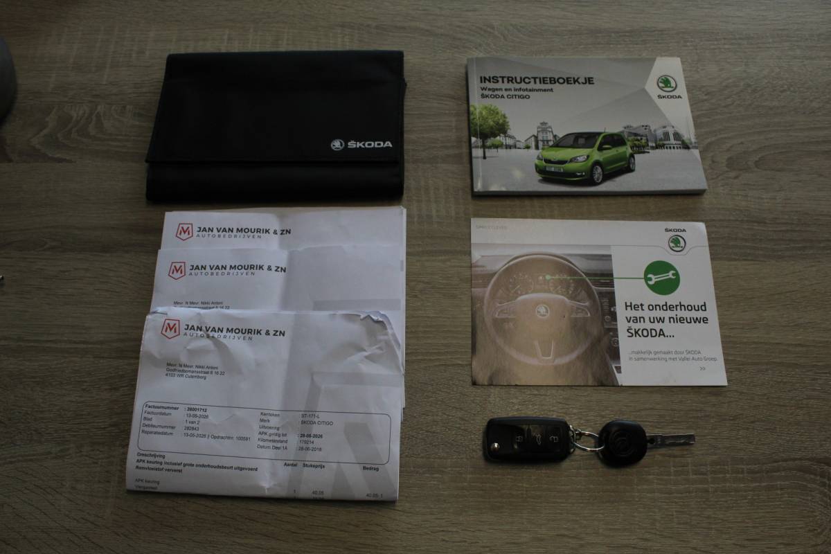 Škoda Citigo ŠKODA Citigo 1.0 Greentech Ambition / Airco / Cruise / LMV 14″/ N.A.P.