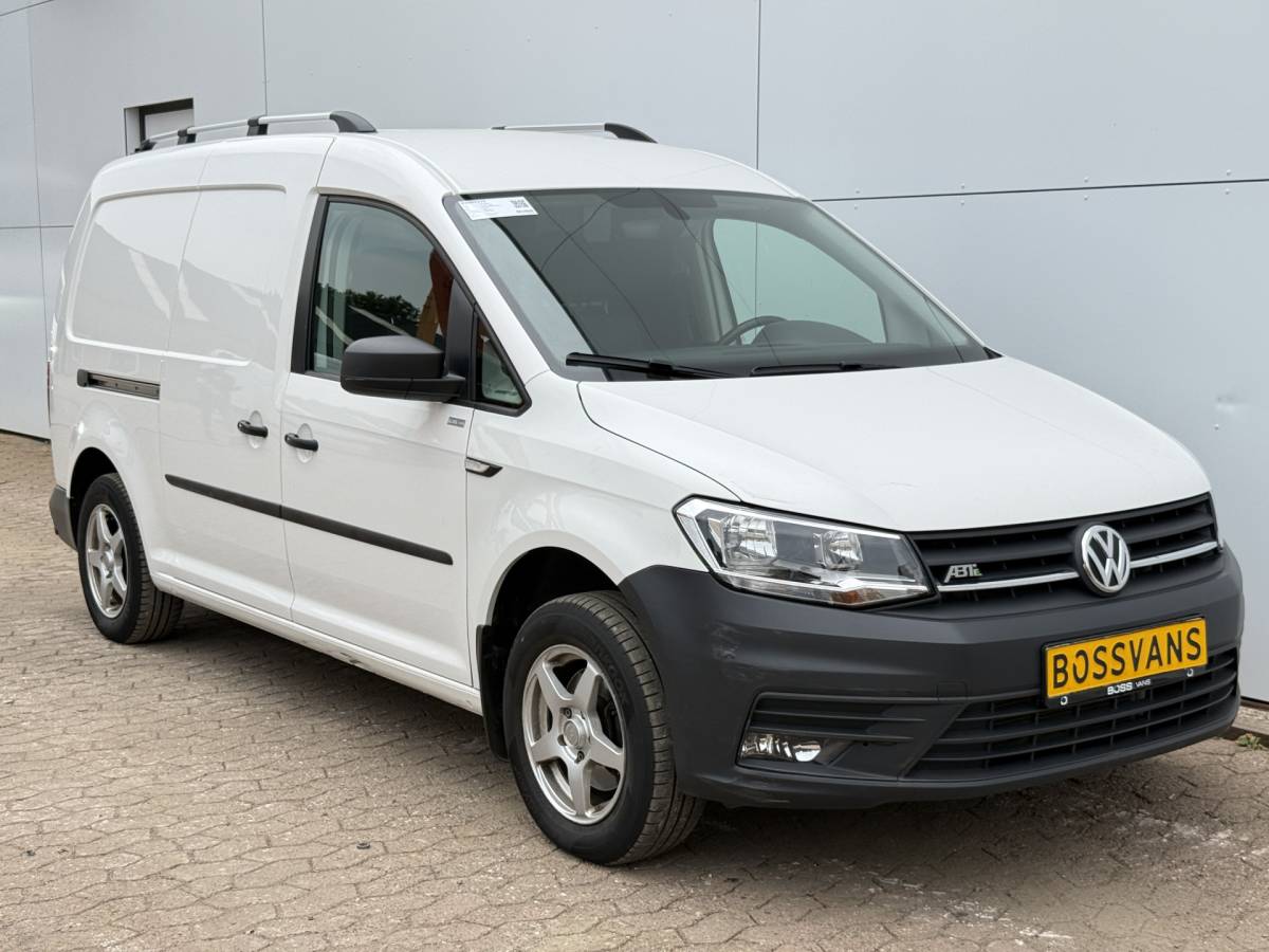Volkswagen Caddy Volkswagen e-Caddy 37kWh 113PK L2H1 Elektrisch Caddy ABT Maxi 37,3kWh 159km WLTP LED Trekhaak Airco Stoelverwarming Parkeersensoren