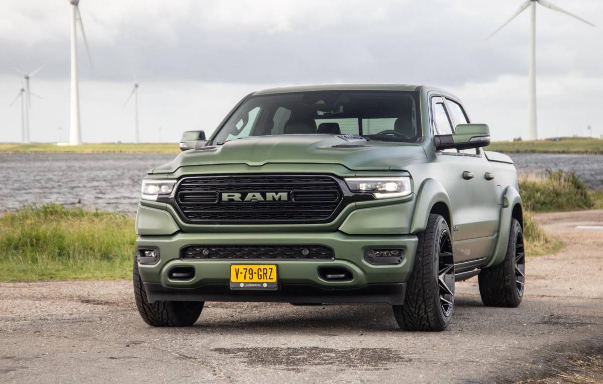 Dodge Ram 1500 Dodge Ram 1500 5.7 V8 4×4 Crew Cab Limited BPM VRIJ / ALL IN PRIJS / PANO / KLEP / WIDE BODY / GARANTIE