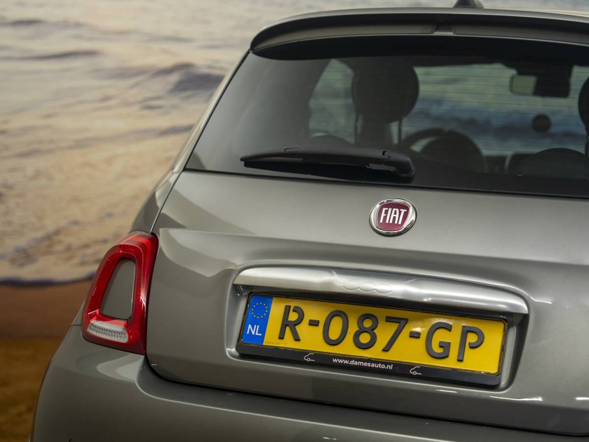 Fiat 500 Fiat 500 0.9 Turbo Sport, leder, incl garantie