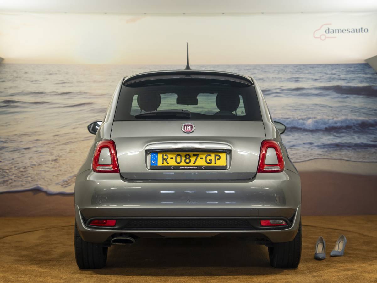 Fiat 500 Fiat 500 0.9 Turbo Sport, leder, incl garantie