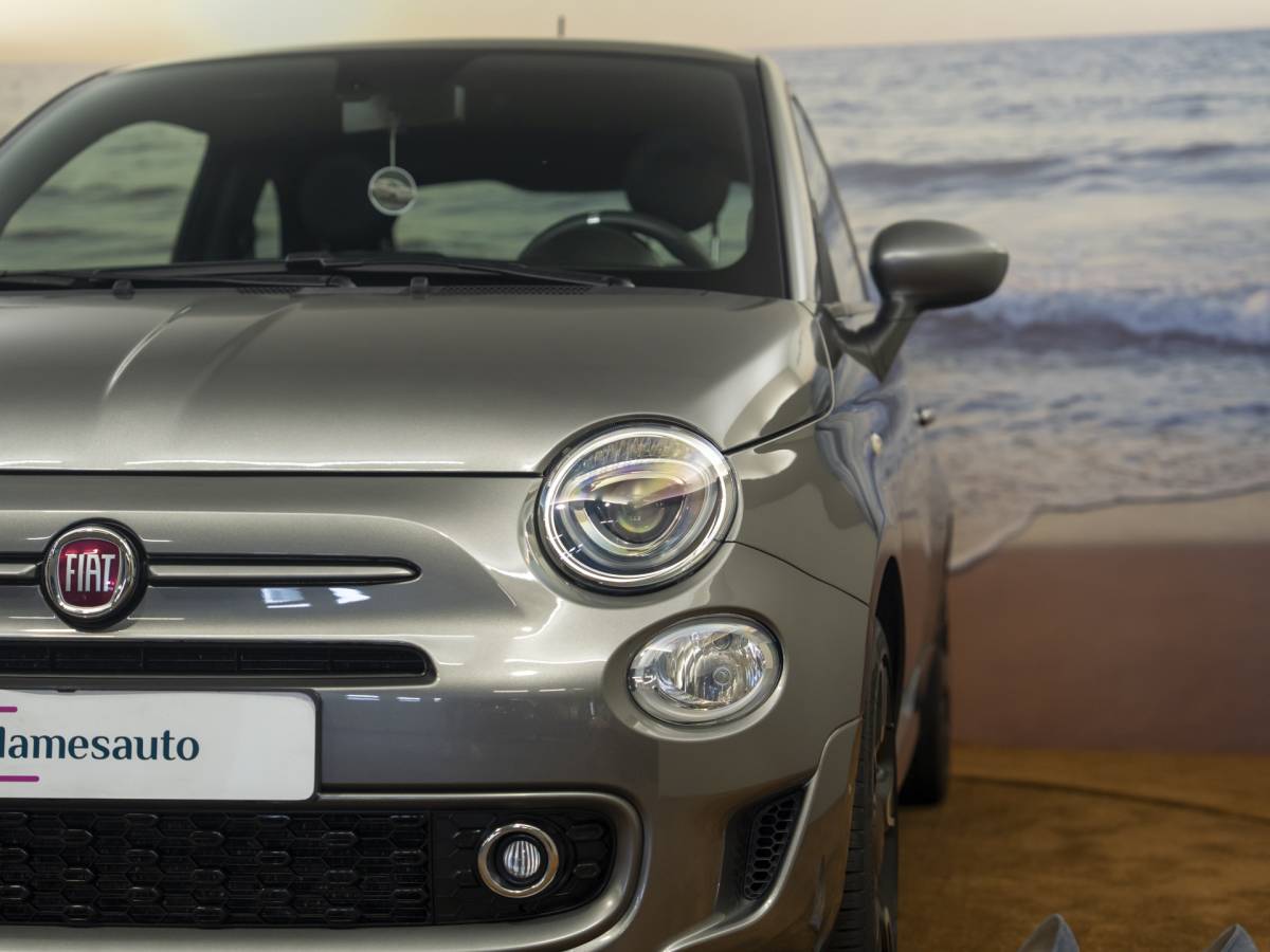 Fiat 500 Fiat 500 0.9 Turbo Sport, leder, incl garantie