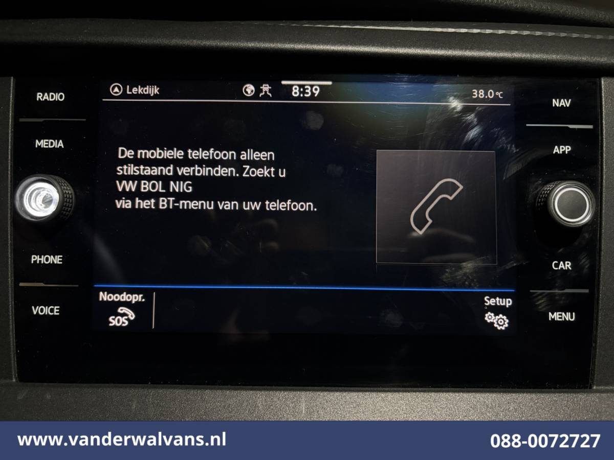 Volkswagen Transporter Volkswagen Transporter 2.0 TDI L2H1 Euro6 Airco | Navigatie | Apple Carplay | Android Auto Bijrijdersbank, Achterklep