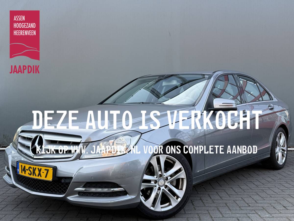 Mercedes-Benz C-Klasse Mercedes-Benz C-klasse BWJ 2011 180 Business Class 157 PK  Avantgarde AUTOMAAT | TREKHAAK | HALF LEDER | NAVI | CLIMA | CRUISE | LMV | PDC