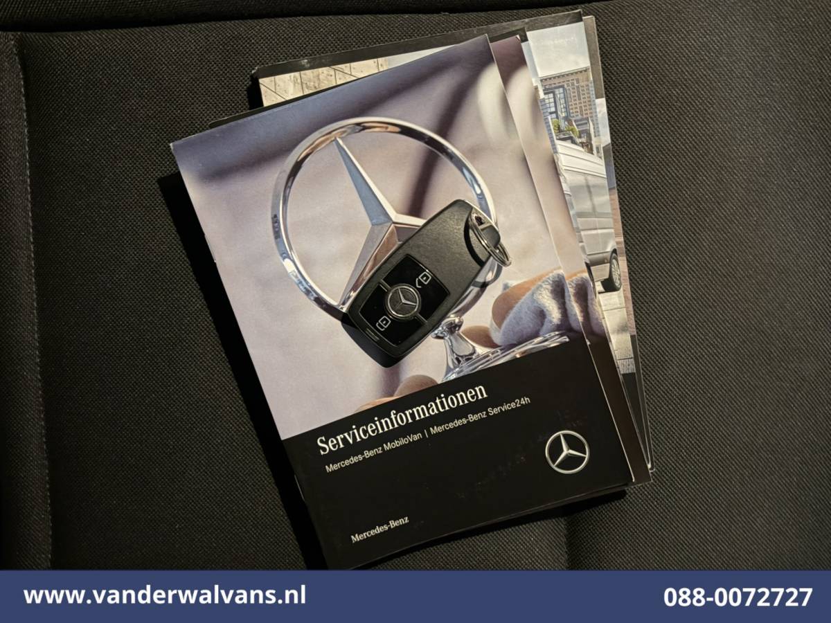 Mercedes-Benz Sprinter Mercedes-Benz Sprinter 317 CDI 170pk L3H2 Euro6 Airco | 360 graden Camera | Navigatie | Apple Carplay | Cruisecontrol Android Auto, Stoelverwarming, Chauffeursstoel, Parkeersensoren, Bijrijdersbank