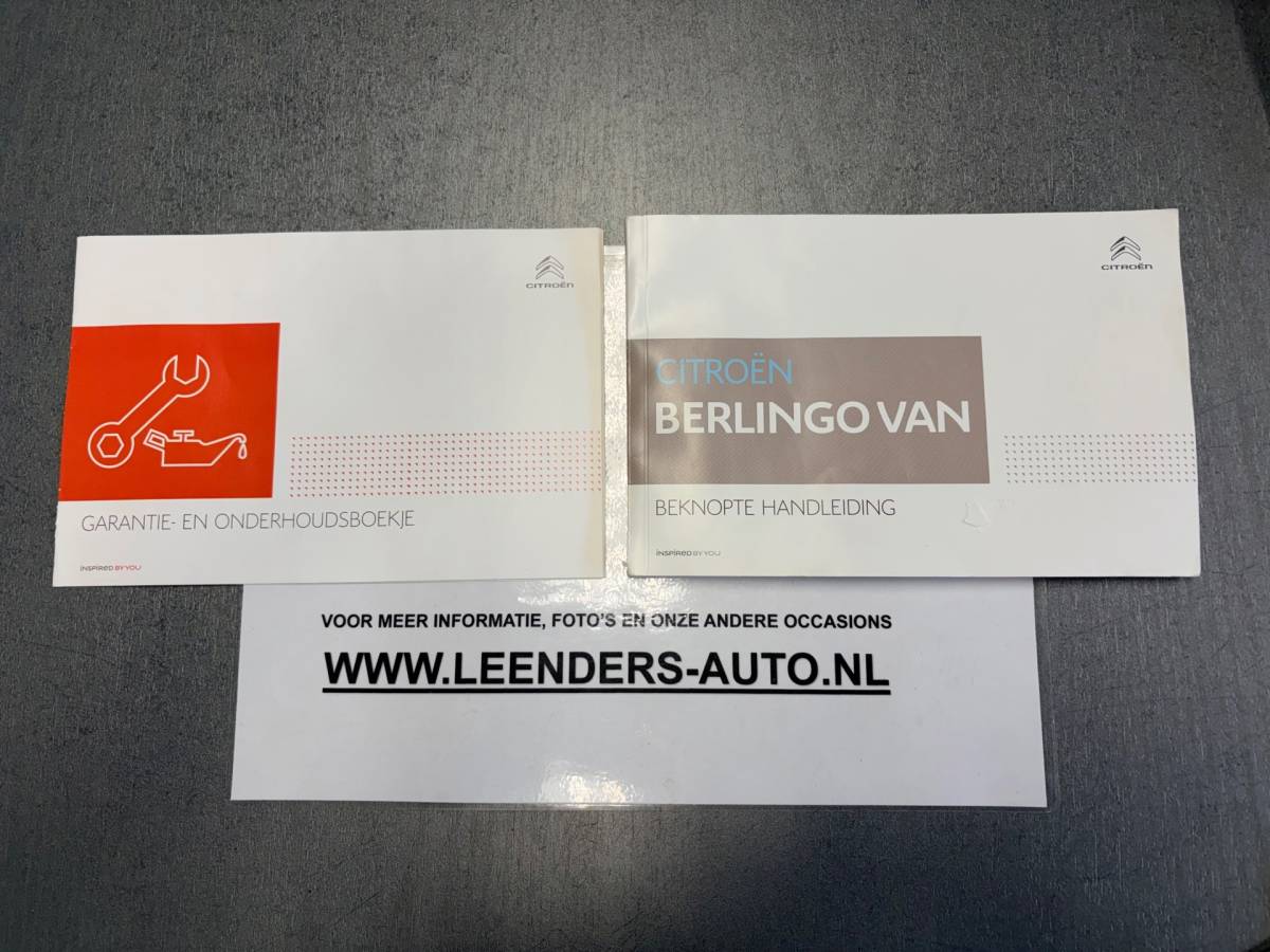 Citroën Berlingo Citroen Berlingo Servicewagen 1.5 BlueHDI 100pk euro61 L1H1 BOTT inrichting, Victron omvormer v230, Standkachel, RIJKLAARPRIJS!