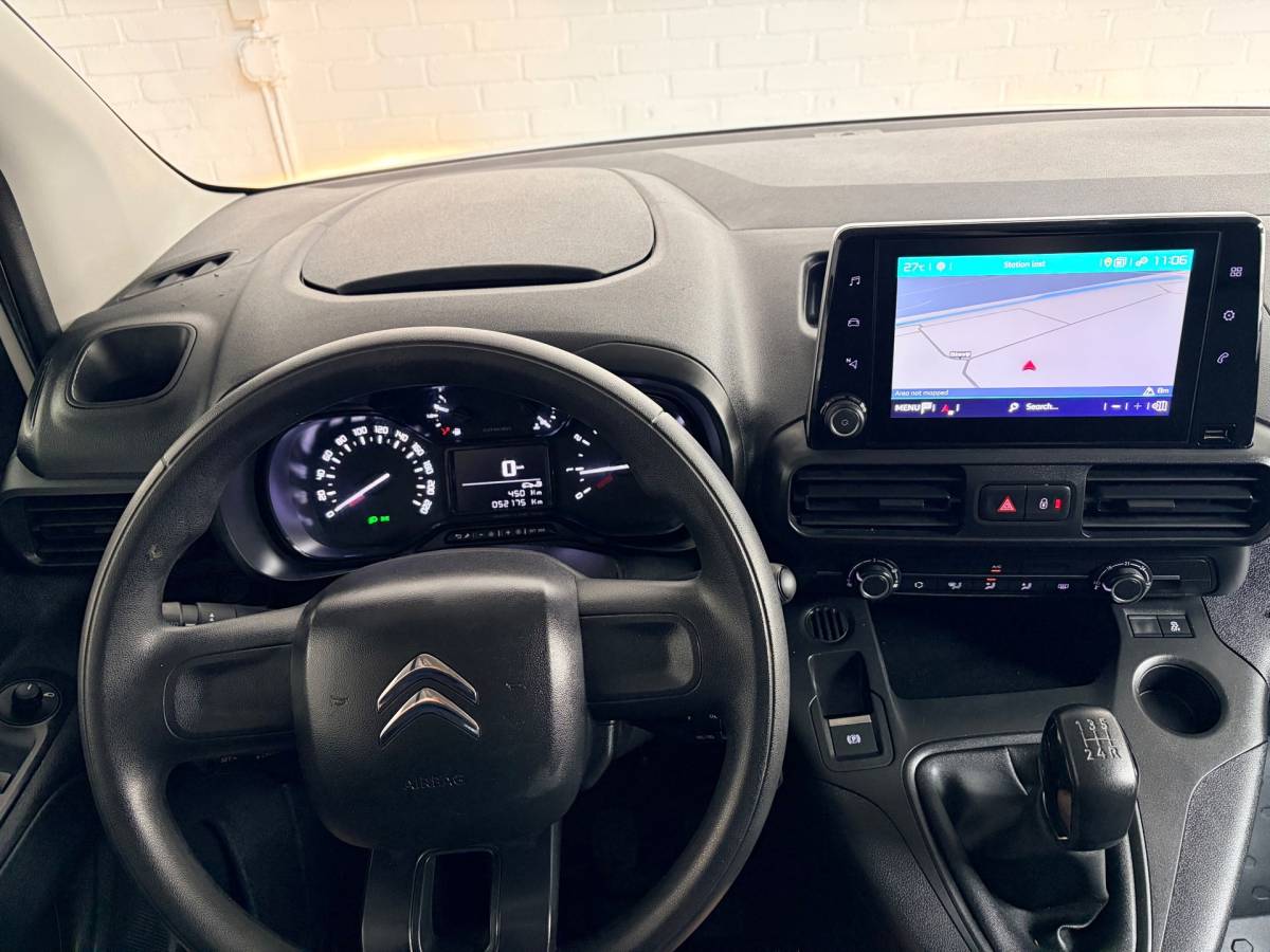 Citroën Berlingo Citroen Berlingo Servicewagen 1.5 BlueHDI 100pk euro61 L1H1 BOTT inrichting, Victron omvormer v230, Standkachel, RIJKLAARPRIJS!