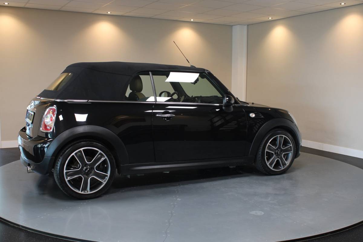 MINI Cooper Cabrio Mini Cabrio 1.6 Cooper *Prachtig interieur!* Leer|Stoelverw.|Navi|Cruise|Climate|PDC|Sfeerverlichting