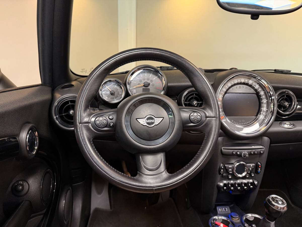 MINI Cooper Cabrio Mini Cabrio 1.6 Cooper *Prachtig interieur!* Leer|Stoelverw.|Navi|Cruise|Climate|PDC|Sfeerverlichting