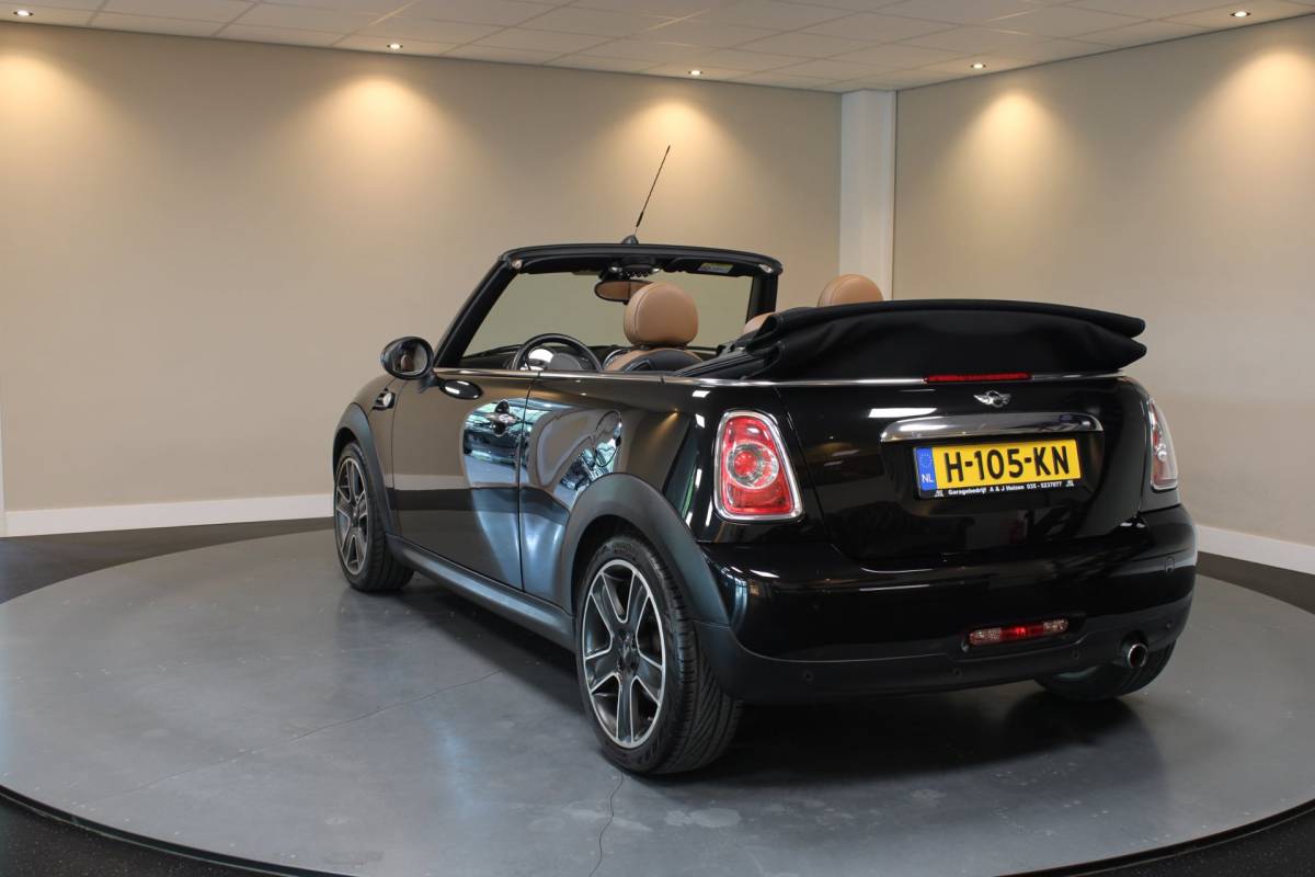 MINI Cooper Cabrio Mini Cabrio 1.6 Cooper *Prachtig interieur!* Leer|Stoelverw.|Navi|Cruise|Climate|PDC|Sfeerverlichting