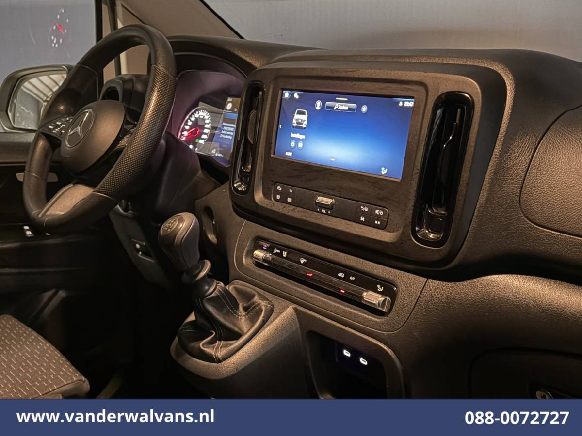 Mercedes-Benz Vito Mercedes-Benz Vito 116 CDI 164pk 2025 Model L2H1 Euro6 Airco | Navigatie | Camera | Adaptieve Cruisecontrol Stoelverwarming, Parkeersensoren, Bijrijdersbank