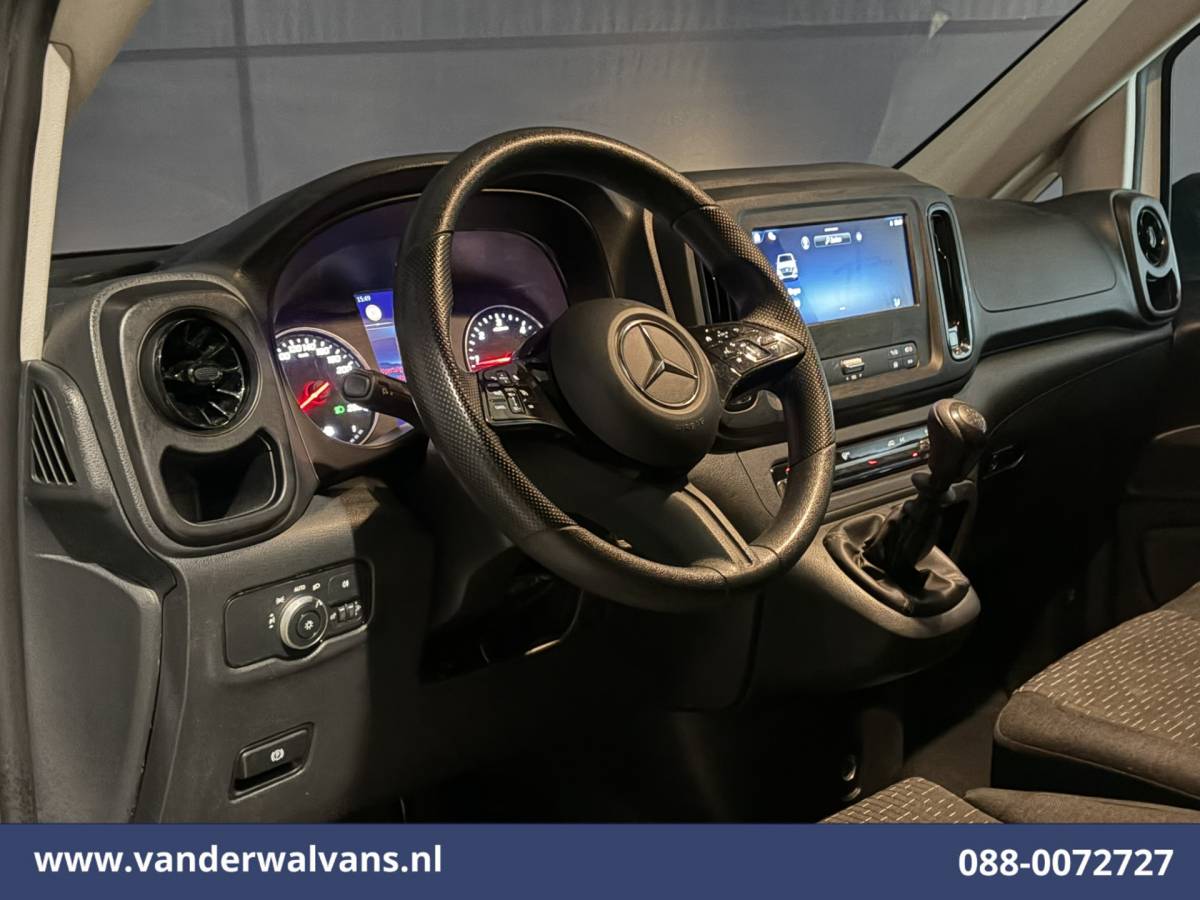 Mercedes-Benz Vito Mercedes-Benz Vito 116 CDI 164pk 2025 Model L2H1 Euro6 Airco | Navigatie | Camera | Adaptieve Cruisecontrol Stoelverwarming, Parkeersensoren, Bijrijdersbank