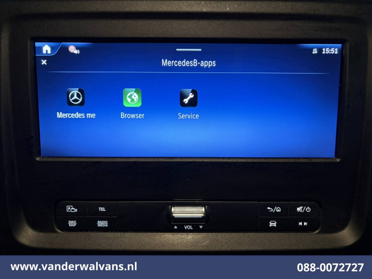 Mercedes-Benz Vito Mercedes-Benz Vito 116 CDI 164pk 2025 Model L2H1 Euro6 Airco | Navigatie | Camera | Adaptieve Cruisecontrol Stoelverwarming, Parkeersensoren, Bijrijdersbank
