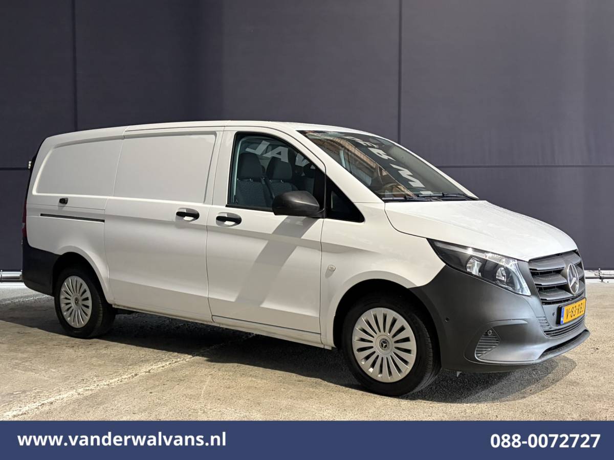 Mercedes-Benz Vito Mercedes-Benz Vito 116 CDI 164pk 2025 Model L2H1 Euro6 Airco | Navigatie | Camera | Adaptieve Cruisecontrol Stoelverwarming, Parkeersensoren, Bijrijdersbank