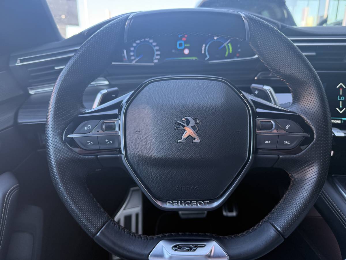 Peugeot 508 Peugeot 508 SW BWJ 2023 1.6 HYbrid GT 222 PKPack Business AUTOMAAT | FULL LED | LEDER | ELEKTR. STOELEN | ELEKTR. ACHTERKLEP | KEYLESS |  STANDKACHEL | ADAPTIVE CRUISE | STOELVERW. | 360 CAMERA | DAB + | NAVI | CLIMA | LMV