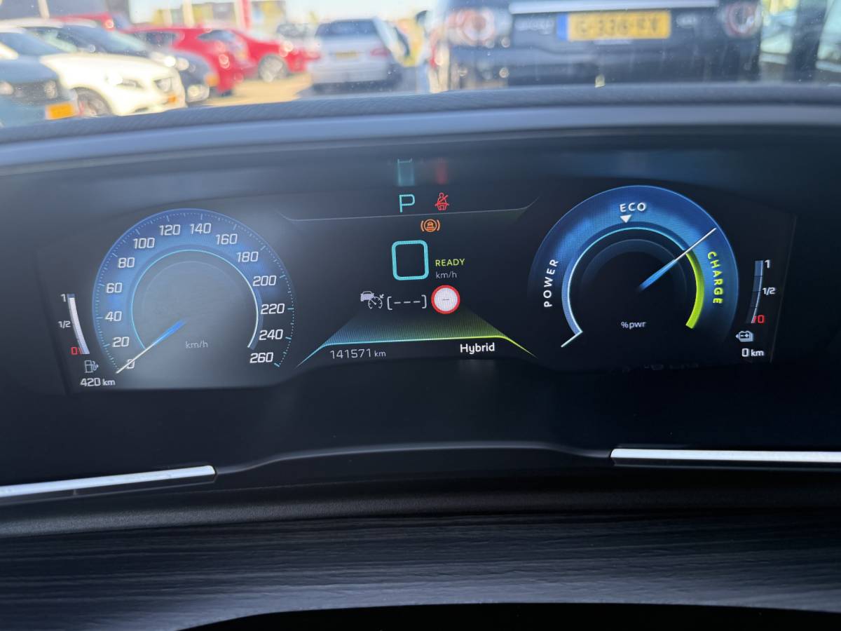 Peugeot 508 Peugeot 508 SW BWJ 2023 1.6 HYbrid GT 222 PKPack Business AUTOMAAT | FULL LED | LEDER | ELEKTR. STOELEN | ELEKTR. ACHTERKLEP | KEYLESS |  STANDKACHEL | ADAPTIVE CRUISE | STOELVERW. | 360 CAMERA | DAB + | NAVI | CLIMA | LMV