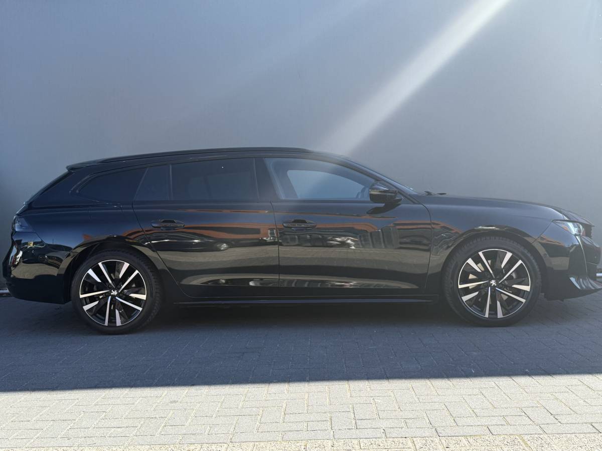 Peugeot 508 Peugeot 508 SW BWJ 2023 1.6 HYbrid GT 222 PKPack Business AUTOMAAT | FULL LED | LEDER | ELEKTR. STOELEN | ELEKTR. ACHTERKLEP | KEYLESS |  STANDKACHEL | ADAPTIVE CRUISE | STOELVERW. | 360 CAMERA | DAB + | NAVI | CLIMA | LMV