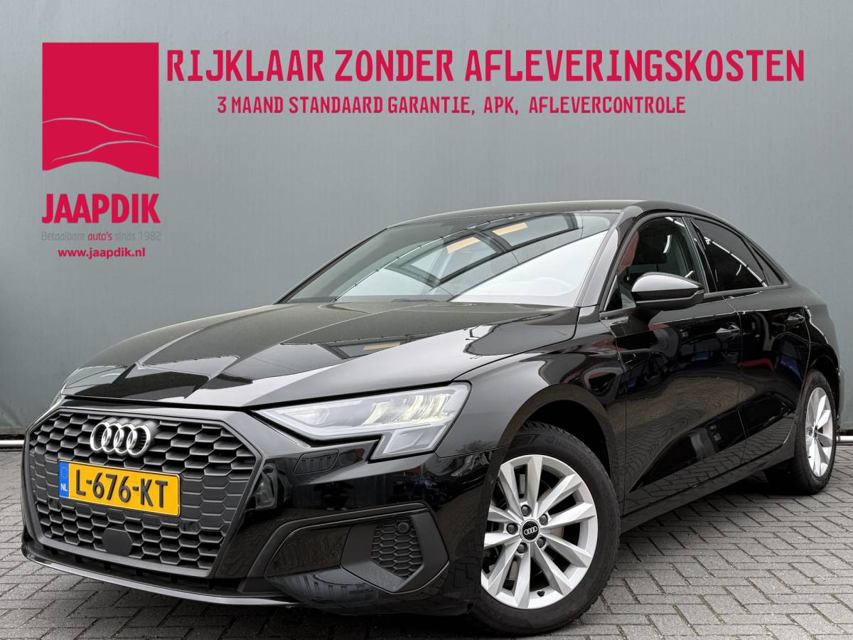 Audi A3 Audi A3 Limousine BWJ 2021 30 TFSI 111 PK  Pro Line AUTOMAAT | FULL LED | STOELVERW. | DAB+ | CAMERA | CARPLAY + ANDROID | NAVI | CLIMA | CRUISE | LMV | PDC