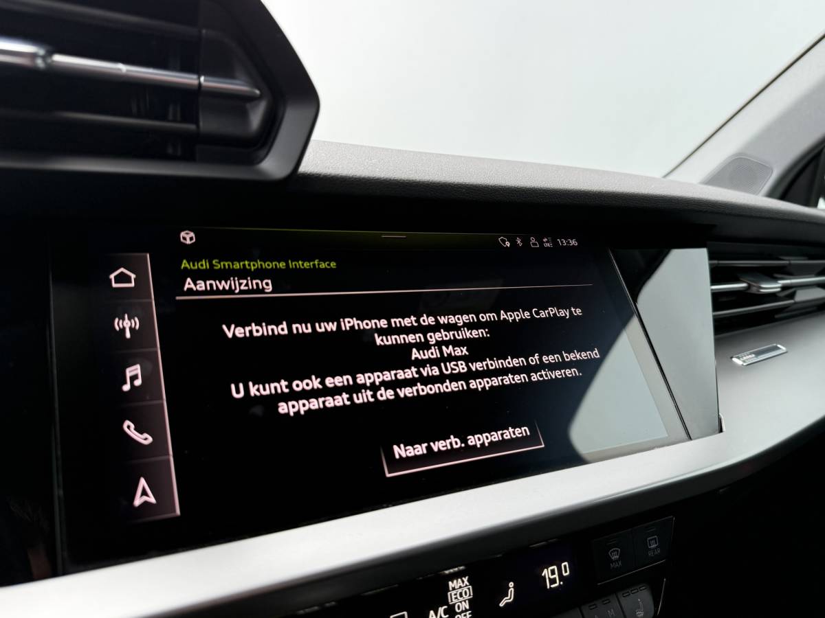 Audi A3 Audi A3 Limousine BWJ 2021 30 TFSI 111 PK  Pro Line AUTOMAAT | FULL LED | STOELVERW. | DAB+ | CAMERA | CARPLAY + ANDROID | NAVI | CLIMA | CRUISE | LMV | PDC