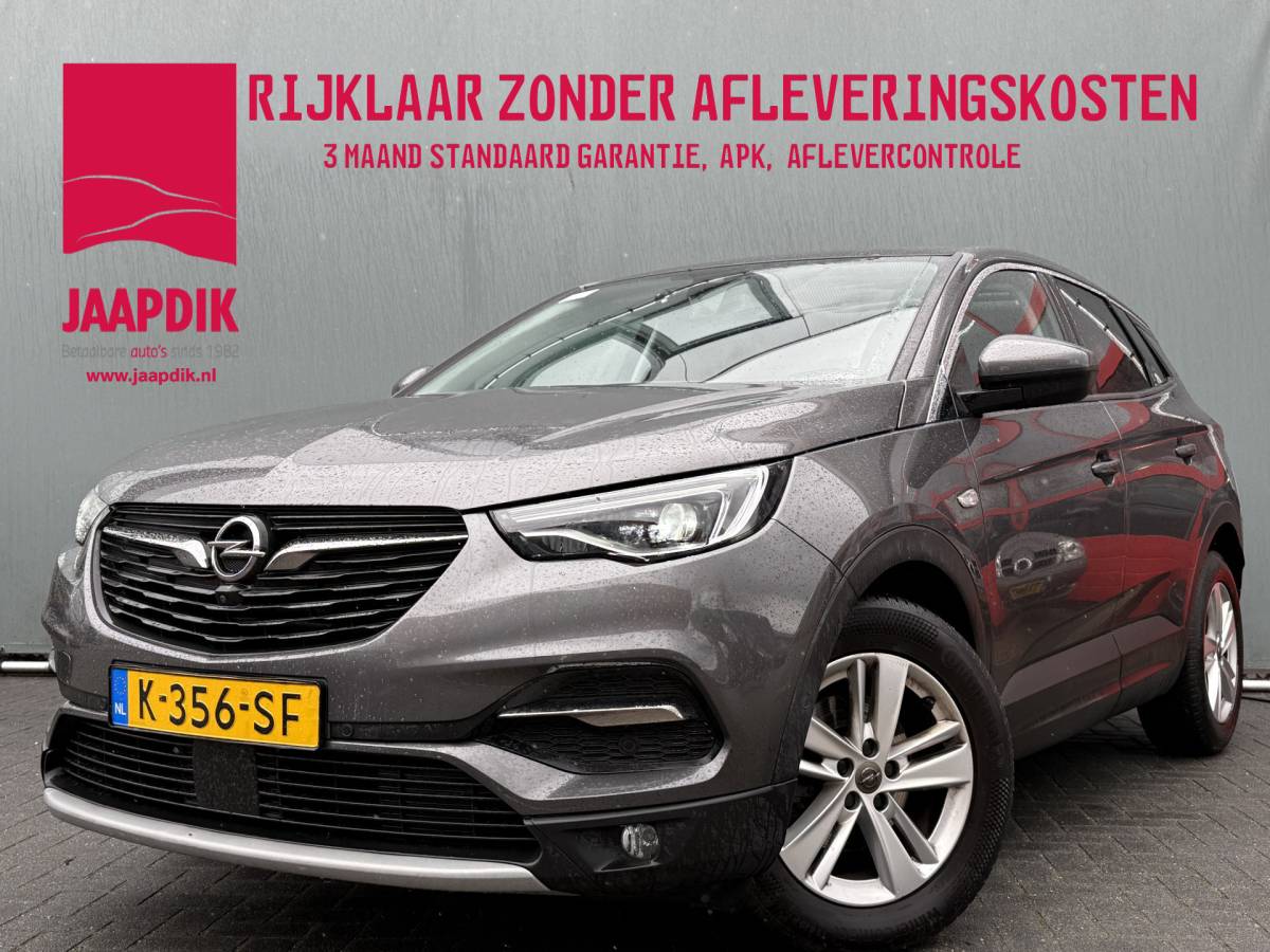 Opel Grandland X Opel Grandland X BWJ 2021 1.2 Turbo 131 PK  Business Elegance PANO | CAMERA | DAB | DODE HOEK | CARPLAY+ ANDROID | NAVI | CLIMA | CRUISE | LMV | PDC