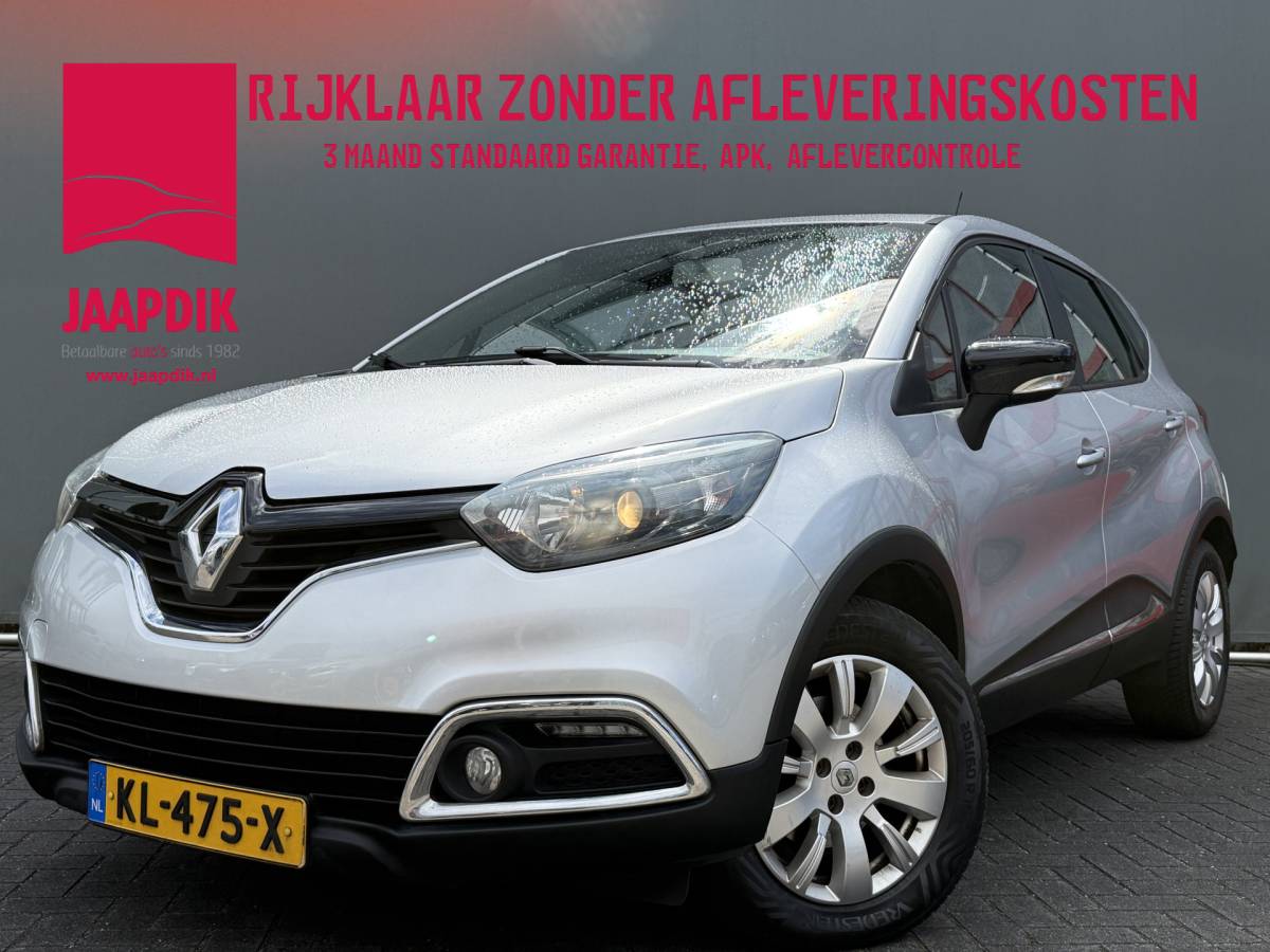 Renault Captur Renault Captur BWJ 2015 1.5 90 PK  dCi Expression STOELVERW. | KEYLESS | NAVI | CLIMA | CRUISE | LMV