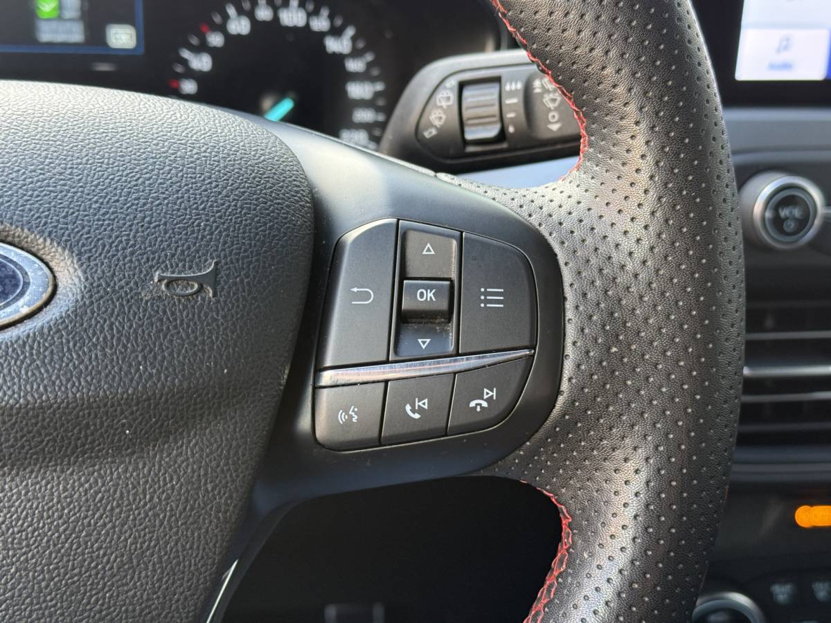 Ford Focus Ford Focus Wagon BWJ 2022 1.0 EcoBoost Hybrid 126PK ST Line Style STUUR + STOELVERW. | NAVI | CLIMA | CRUISE | CARPLAY & ANDROID | CAMERA | LMV | PDC