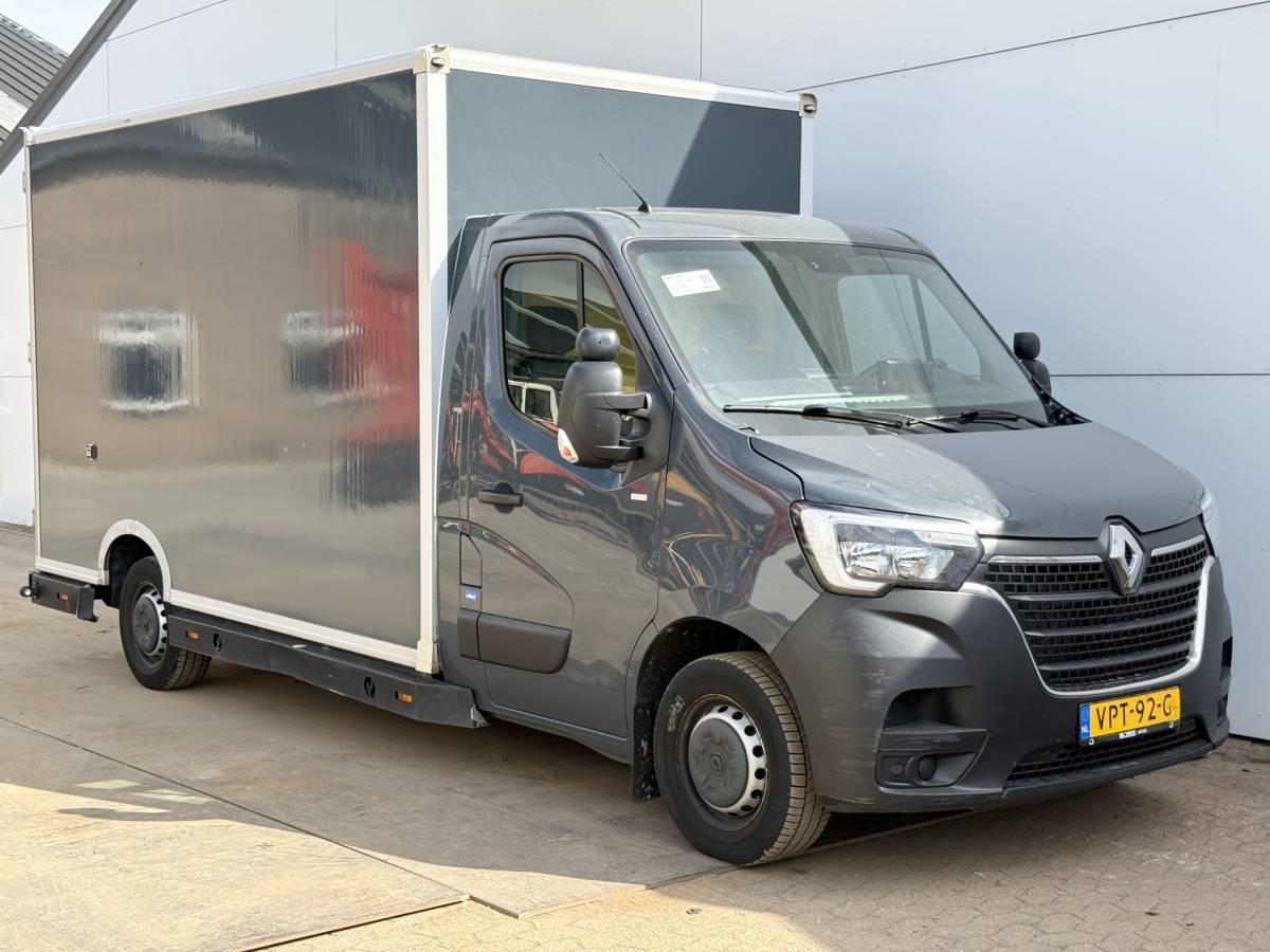 Renault Master Renault Master Plancher T35 2.3 DCI 150PK Lowliner Bakwagen Airco Cruise Control Camera Foodtruck Meubelbak Paardenwagen