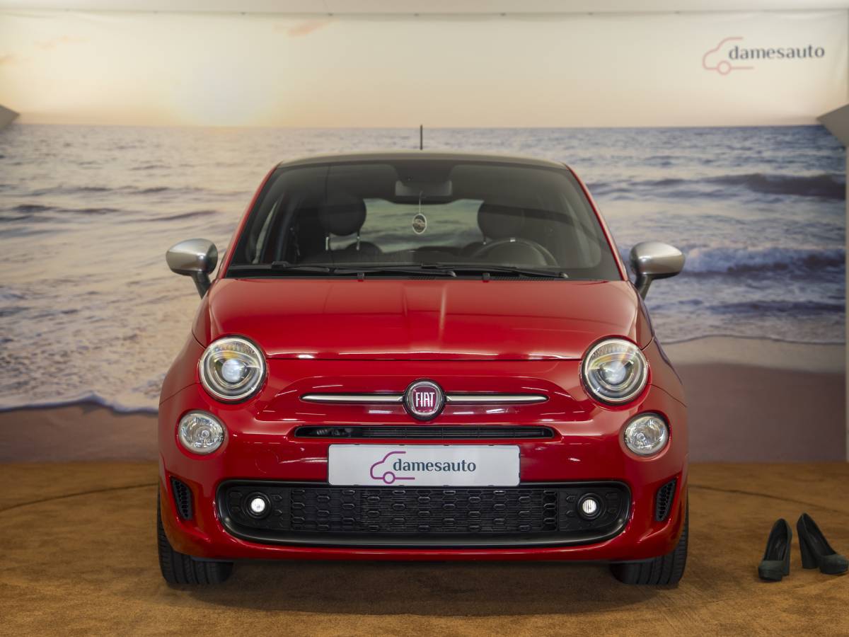 Fiat 500 Fiat 500 1.0 Hybrid Rockstar, leder, vol opties, NAP, Incl garantie.
