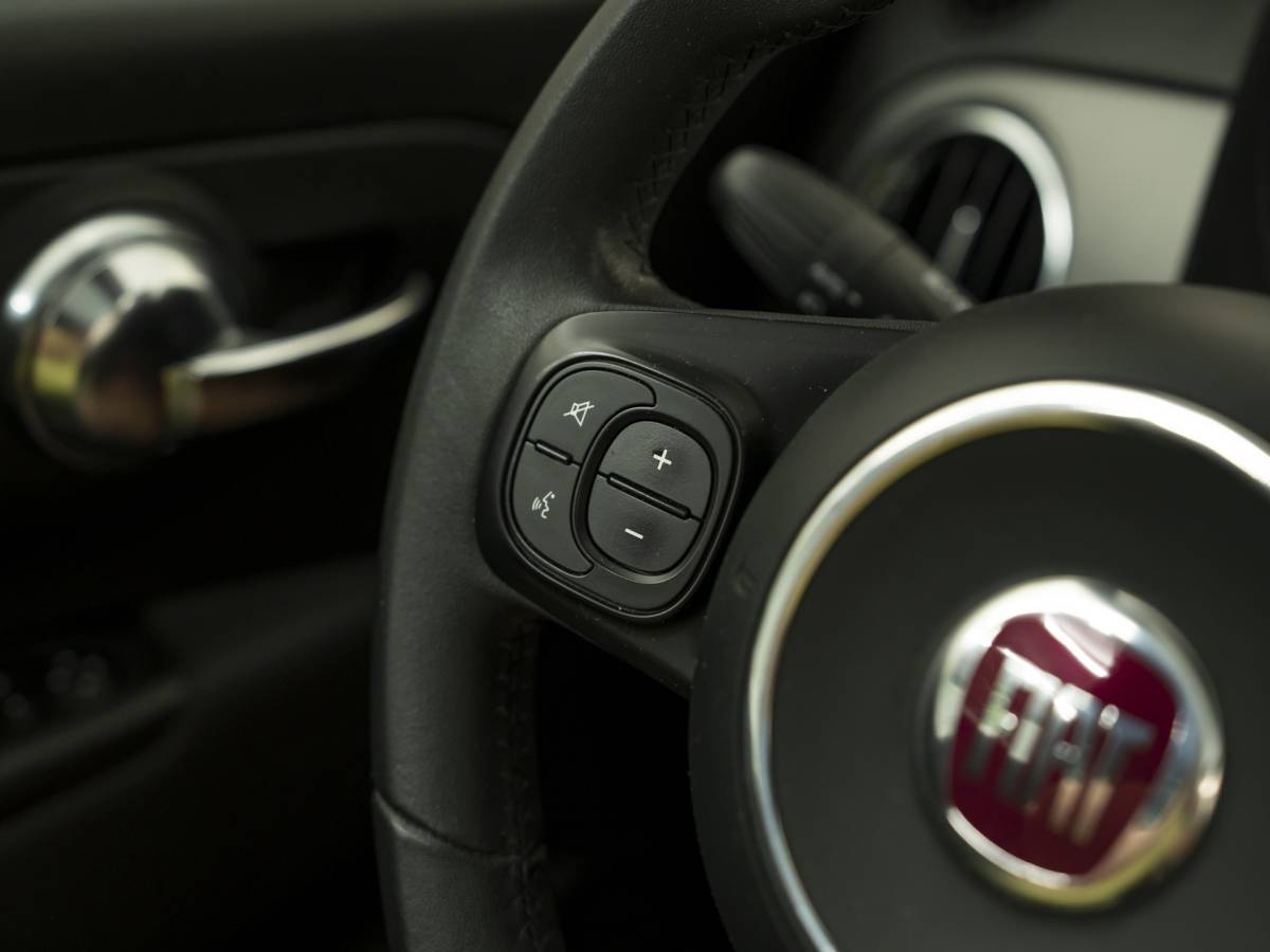 Fiat 500 Fiat 500 1.0 Hybrid Rockstar, leder, vol opties, NAP, Incl garantie.