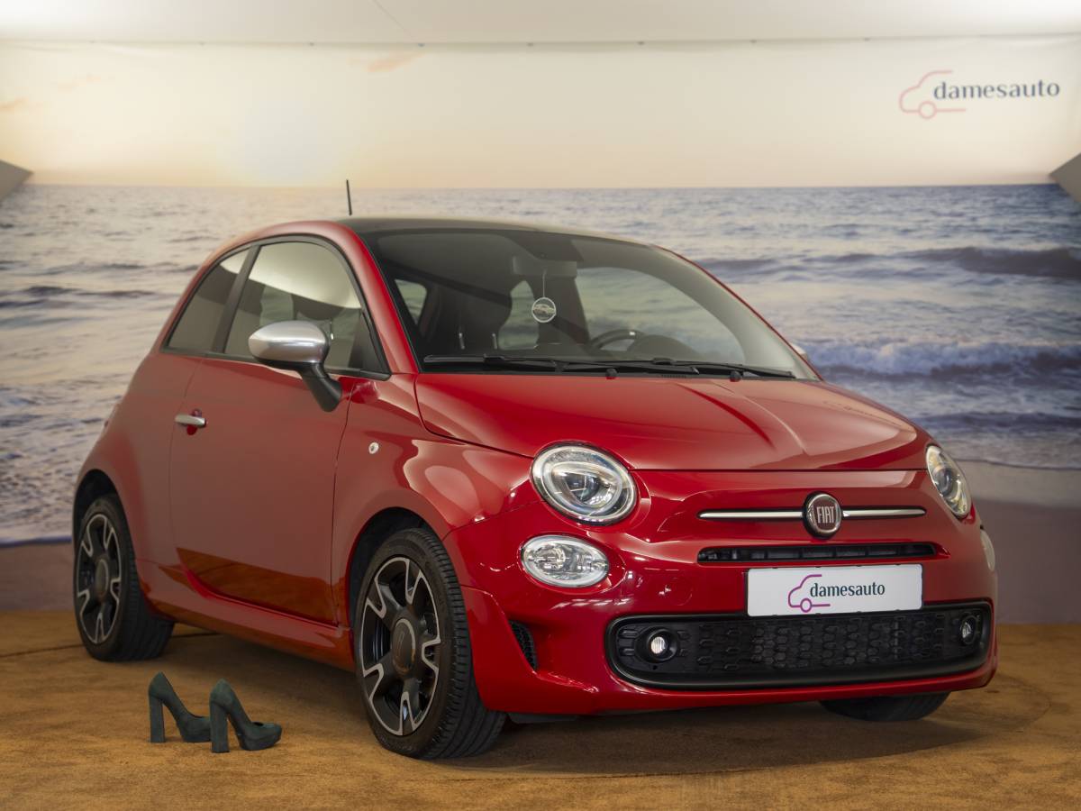 Fiat 500 Fiat 500 1.0 Hybrid Rockstar, leder, vol opties, NAP, Incl garantie.