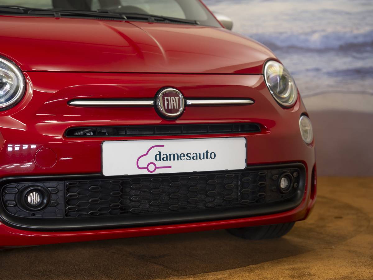 Fiat 500 Fiat 500 1.0 Hybrid Rockstar, leder, vol opties, NAP, Incl garantie.