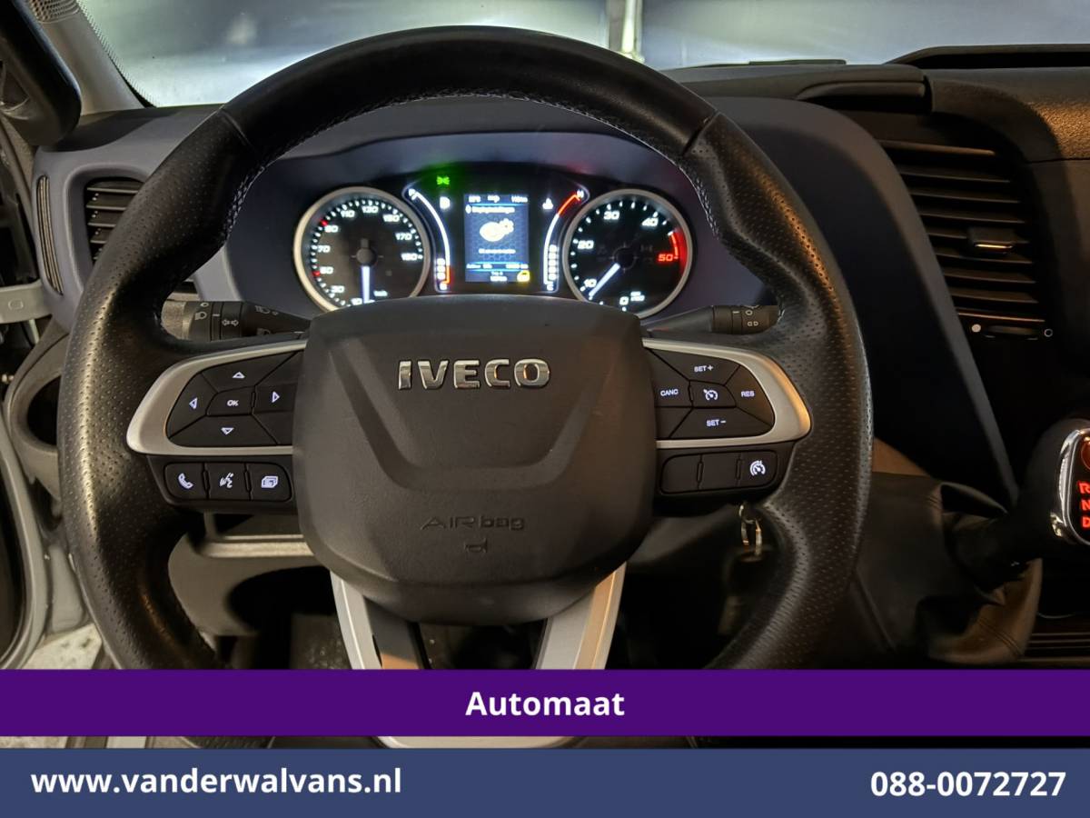 Iveco Daily Iveco Daily 35S16 157pk Automaat L3H2 Euro6 Airco | Camera | LED | Cruisecontrol | Chauffeursstoel Parkeersensoren, Bijrijdersbank, 3500kg trekvermogen