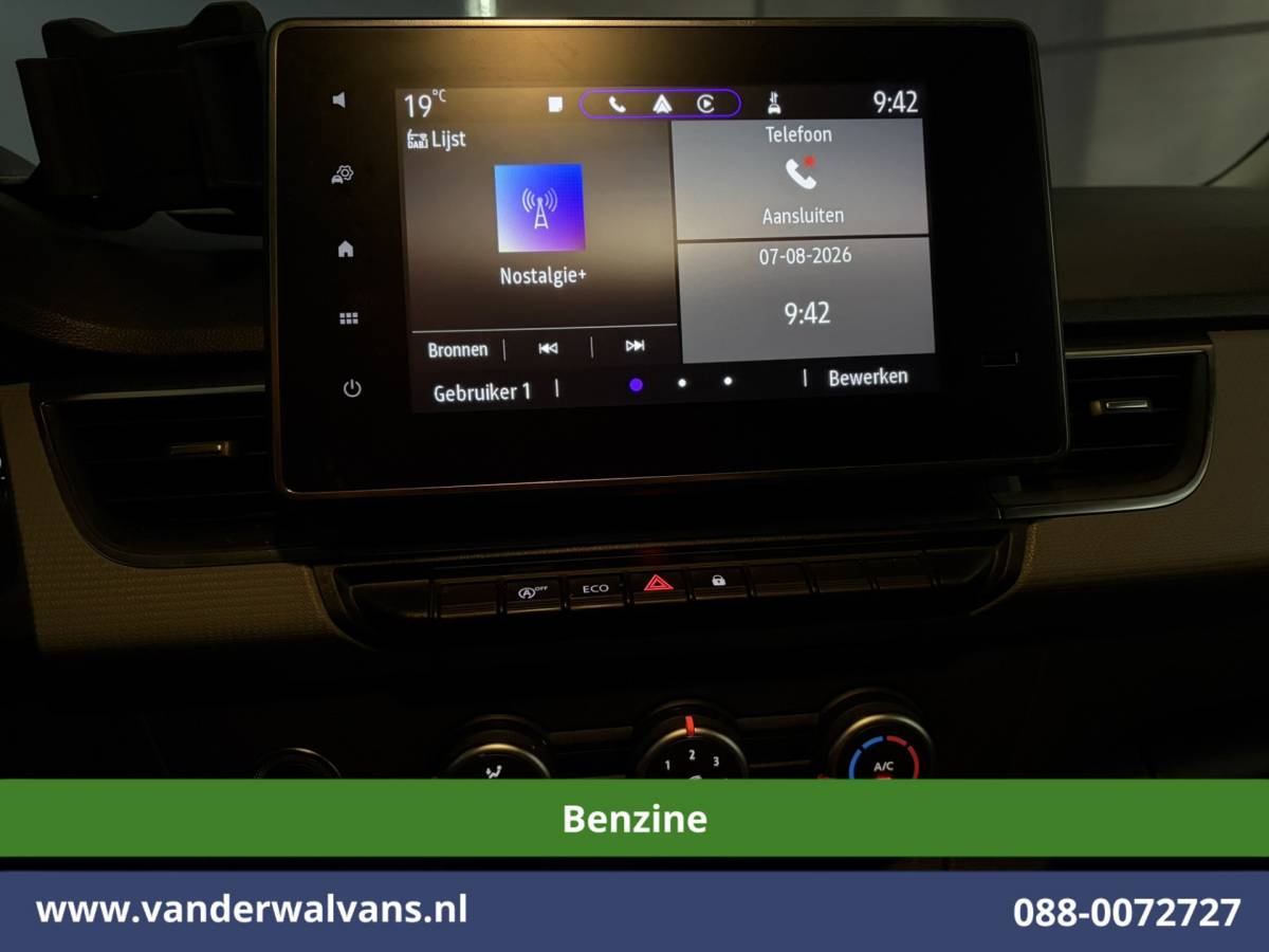 Nissan Townstar Nissan Townstar 1.3 TCe 131pk Benzine L1H1 Euro6 Airco | Camera | LED | Apple Carplay | Cruisecontrol Parkeersensoren, 1500kg trekvermogen