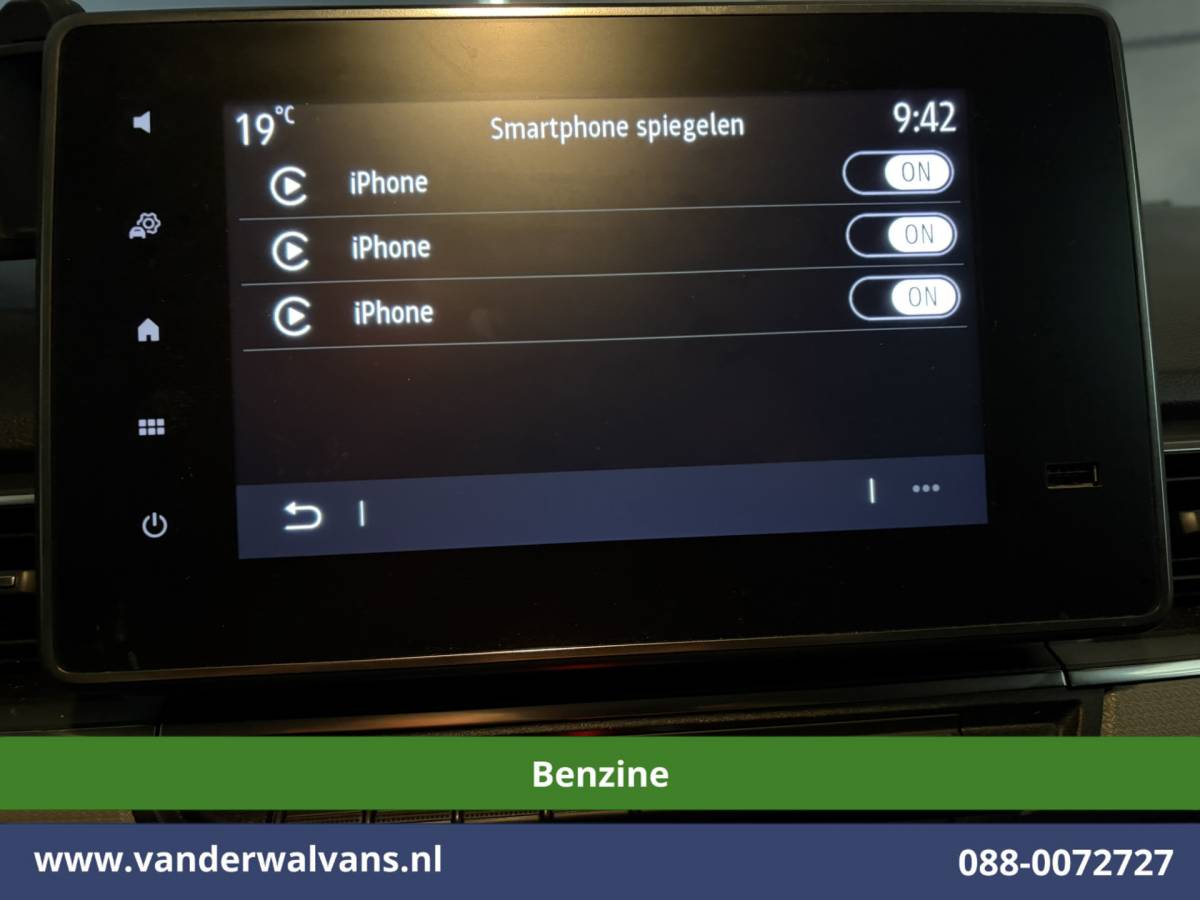 Nissan Townstar Nissan Townstar 1.3 TCe 131pk Benzine L1H1 Euro6 Airco | Camera | LED | Apple Carplay | Cruisecontrol Parkeersensoren, 1500kg trekvermogen