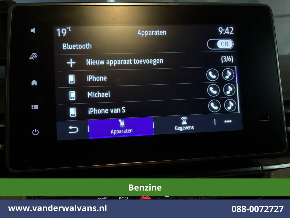 Nissan Townstar Nissan Townstar 1.3 TCe 131pk Benzine L1H1 Euro6 Airco | Camera | LED | Apple Carplay | Cruisecontrol Parkeersensoren, 1500kg trekvermogen