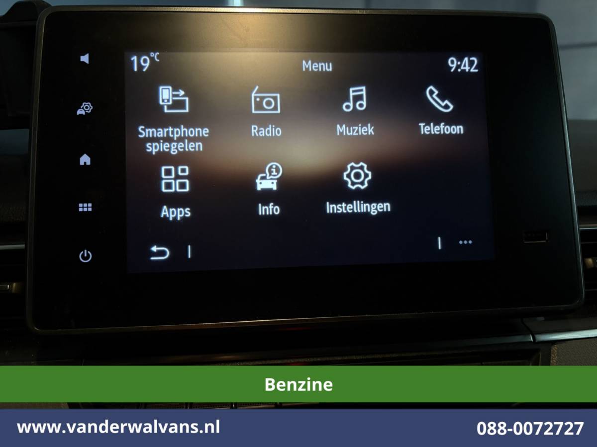 Nissan Townstar Nissan Townstar 1.3 TCe 131pk Benzine L1H1 Euro6 Airco | Camera | LED | Apple Carplay | Cruisecontrol Parkeersensoren, 1500kg trekvermogen