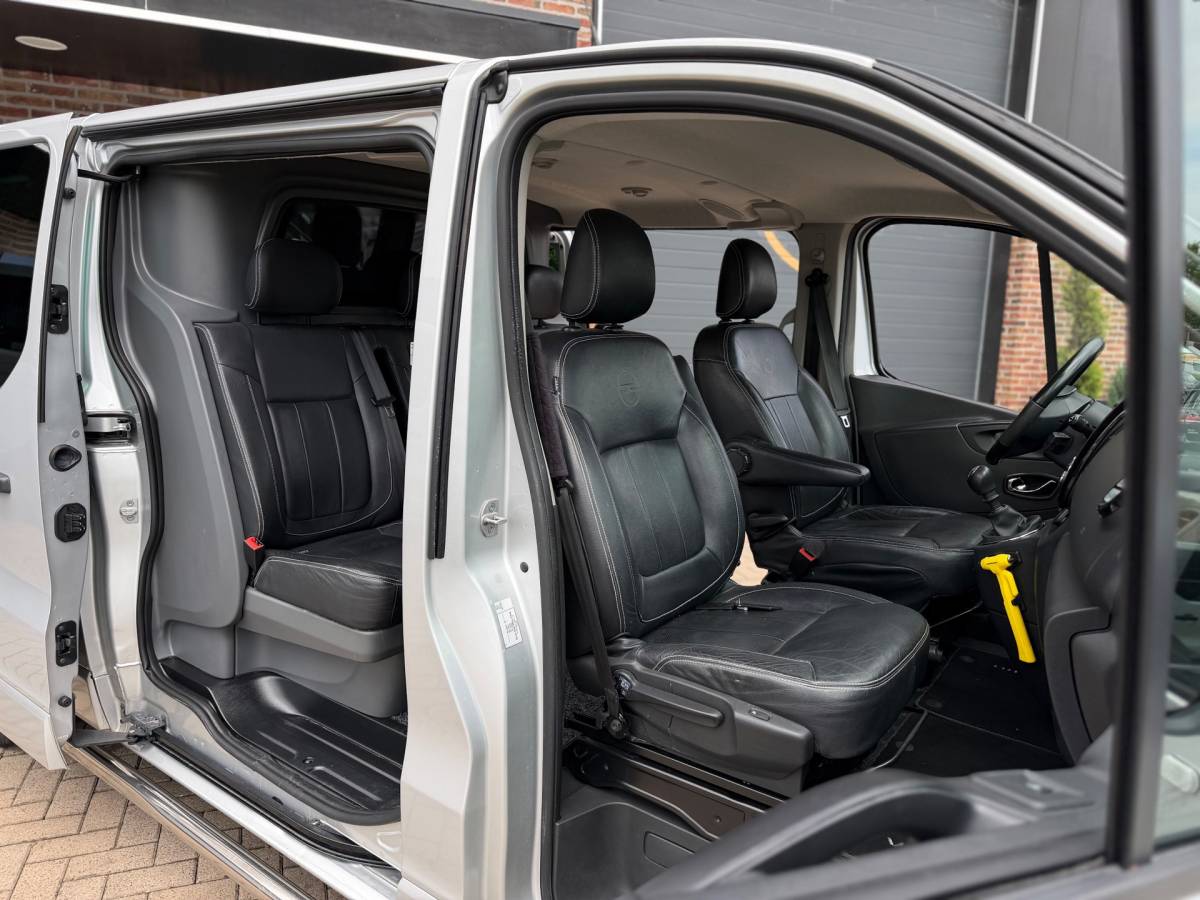 Opel Vivaro Opel Vivaro 1.6 CDTI L2H1 DC Innovation EcoFlex Dubbele Cabine Dubbele Schuifdeuren Airco Navi Keyless Entry Elk.Ramen Cruise Leer